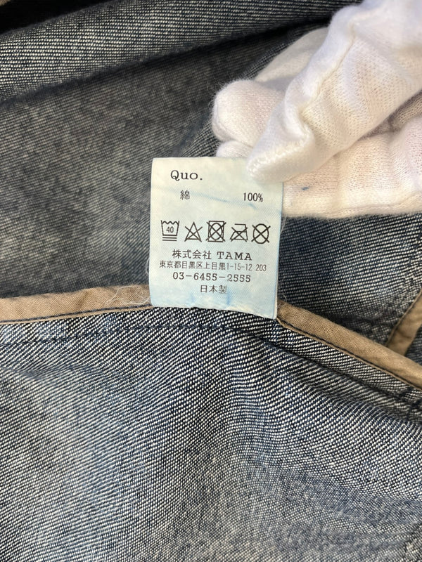 マシス MASSES CLACK DENIM FILD JKT クラックデニムフィールドジャケット デニムジャケット ジャケット ネイビー Mサイズ 101MT-4209