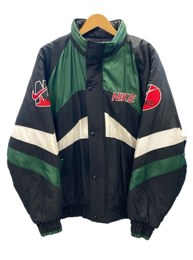 ナイキ NIKE 90s ヴィンテージ Vintage 中綿ジャケット ブルゾン ナイロンジャケット US古着 USA製 ジャケット グリーン  Lサイズ 101MT-2655 | 古着通販のドンドンサガール