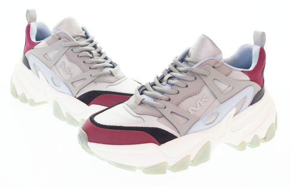 マイケル・コース MICHAEL KORS Nick Mesh and Leather Trainer ニックメッシュ レザートレーナー スニーカー  42S0PEFS6D メンズ靴 スニーカー マルチカラー US 8.5 26.5cm 103S-1055