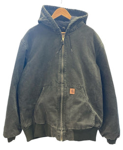 カーハート Carhartt アクティブジャケット ダックジャケット パーカー モスグリーン J130 MOS ジャケット グリーン Lサイズ 101MT-2882