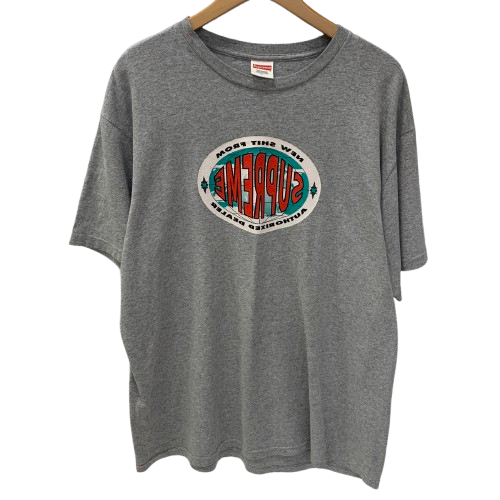 シュプリーム SUPREME New Shit Tee Tシャツ グレー Lサイズ 201MT-4040