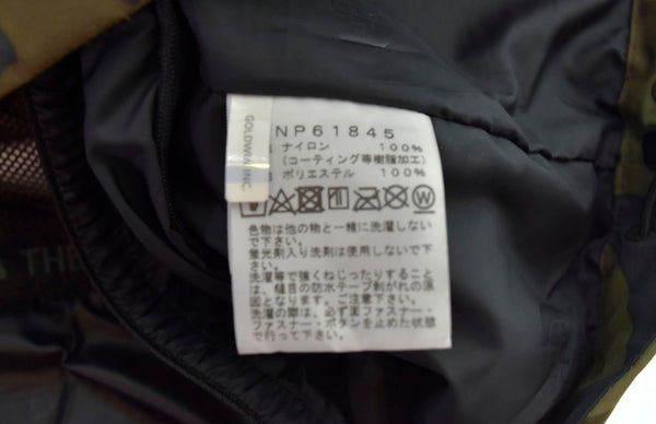 ノースフェイス THE NORTH FACE 2021FW NOVELTY SCOOP JACKET ノベルティ スクープ ジャケット カモ柄 NP61845   カーキ Mサイズ 103MT-1004