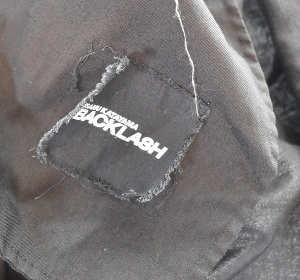 バックラッシュ BACKLASH 2 コットンレーヨン サファイアクール シャツ 14642 長袖シャツ ブラック Lサイズ 103MT-3215