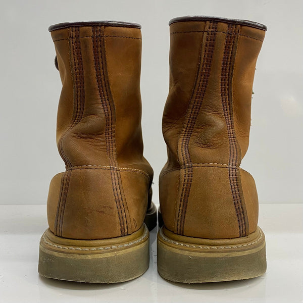 【曜日割引対象外】 レッドウィング RED WING PT91 カナダ限定 8 1/2D USA製 8221 メンズ靴 ブーツ ワーク ブラウン 26.5cmサイズ 201-shoes1562 VB