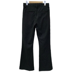 ジェイデッドロンドン Jaded London Black Pinstripe Stacked Bootcut Suit Pants JMP5065 スラックス ブラック 28サイズ 201MB-1210