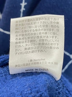 ボット BoTT 有刺鉄線柄 フーディー 223BoTT16-H パーカ ブルー Mサイズ 201MT-3825