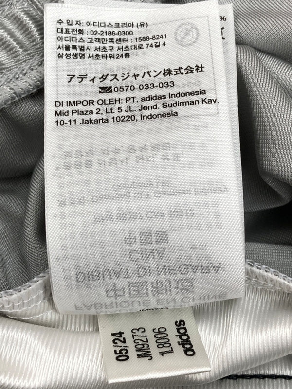 アディダス adidas Adilenium Adibreak アディレニウム アディブレイク オーバーシルエット パンツ 銀 ロゴ jm92731l8006 ボトムスその他 シルバー Mサイズ 104MB-309