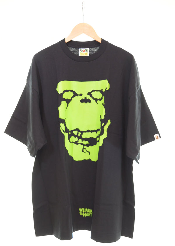 アベイシングエイプ A BATHING APE  初期 BAPE SKULL スカル Tシャツ 2XL Tシャツ ブラック 3Lサイズ 103MT-2801