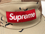 シュプリーム SUPREME Ballistic Nylon Camp Cap Desert Camo バリスティック ナイロン キャンプ キャップ デザート カモ 帽子 茶 帽子 メンズ帽子 キャップ ロゴ ブラウン 104H-66