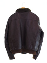 エルエルビーン L.L.Bean 70s 80s 70's~80's  G-1 TYPE 襟ボア レザージャケット 44LONG ジャケット ブラック 103MT-2499