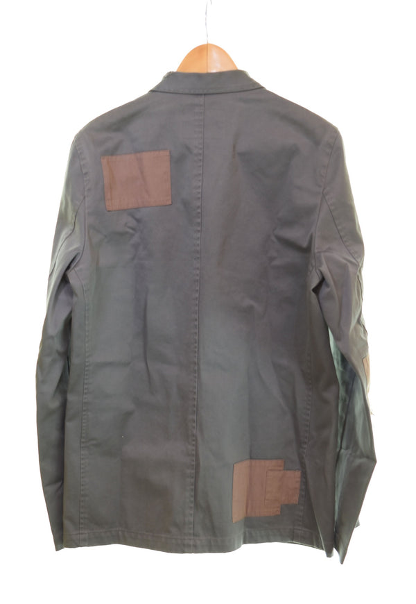 アンダーカバーイズム  UNDERCOVERISM 02SS HAZE期 パッチワーク テーラードジャケット ジャケット カーキ Lサイズ 103MT-2645