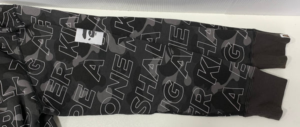 ア ベイシング エイプ A BATHING APE ハーフジップ スウェット ブラック Lサイズ 201MT-4371