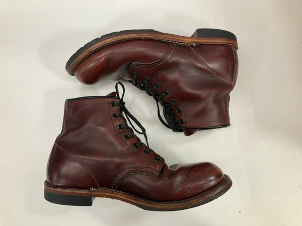 レッドウィング RED WING Beckman BOOT  ベックマン ブーツ ブラックチェリー MADE IN USA アメリカ製 9011 メンズ靴 ブーツ ワーク ワインレッド US7 1/2 25.5cm 101sh-2276