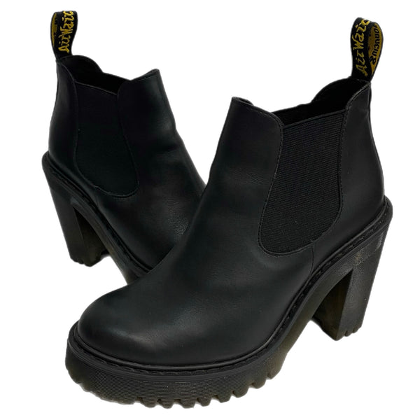 ドクターマーチン Dr.Martens セイレーン ハーストン チェルシー ブーツ SEIRENE HURSTON CHELSEA BOOT レディース靴 ブーツ サイドゴア ブラック 3UKサイズ 201-shoes1428