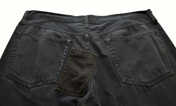 アンダーカバーイズム Undercoverism 05ss but beautiful期 クラッシュパンツ ダメージデニム 5S226-P3 ボトムスその他 ブラック 3 103MB-245