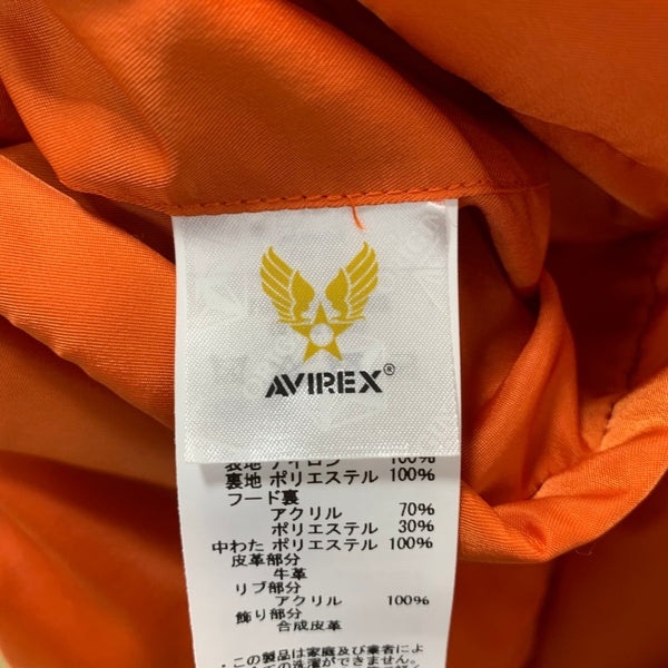 アヴィレックス AVIREX MA-1 リモデル REMODEL 783-4952053 ジャケット ブラウン 201MT-4646