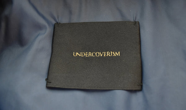 アンダーカバー UNDERCOVER 14AW undercoverism ダウン コート N4202 2 ジャケット ネイビー 103MT-3486