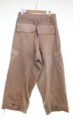 ユリウス JULIUS  21FW Cargo Pants カーゴパンツ 757PAM6 ボトムスその他 ベージュ 3 103MB-521