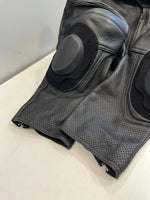 シンプソン SIMPSON オールレザー ライダーススーツ セパレート 本革 牛革 バイカー ツーリング 黒 つなぎ・オーバーオール ブラック Lサイズ 101MB-776