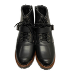 アヴィレックス AVIREX YAMATO バイカーブーツ メンズ靴 ブーツ エンジニア ブラック 27.5cmサイズ 201-shoes1359