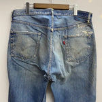 【曜日割引対象外】 リーバイス Levi's 60's 70's 501 BIG E 足長R ボタン裏16 W37 デニム ブルー 201MB-1102 VB