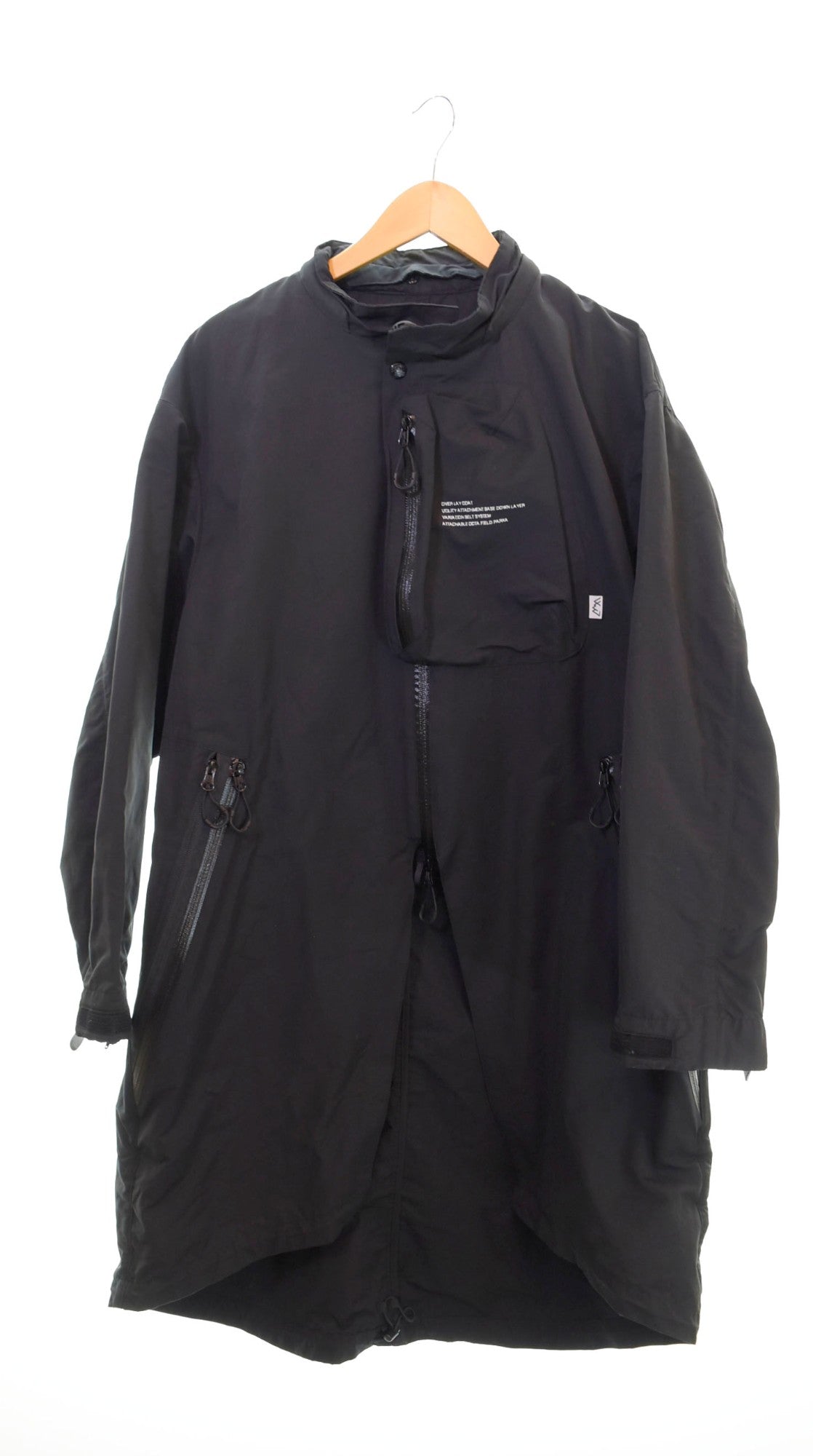 コンフィアウトドアガーメント COMFY OUTDOOR GARMENT OVERLAY COAT コート 黒 CMF2102-J08C ジャケット  ブラック Mサイズ 103MT-1174 | 古着通販のドンドンサガール