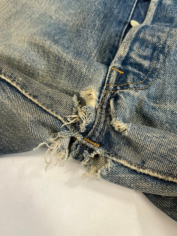 リーバイス Levi's 70s 70’s 70年代~ VINTAGE ヴィンテージ  501 66前期 ボタン裏6 スモールe ヴィンテージデニム デニム ブルー W38L36 101MB-736