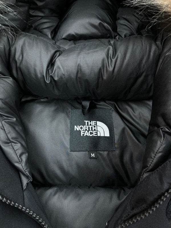 ザノースフェイス THE NORTH FACE ANTARCTICA PARKA アンタークティカ パーカ GORE-TEX ダウン ファー ダブルジップ アウトドア アウター 黒 ND92342 ジャケット ロゴ ブラック Mサイズ 104MT-1649