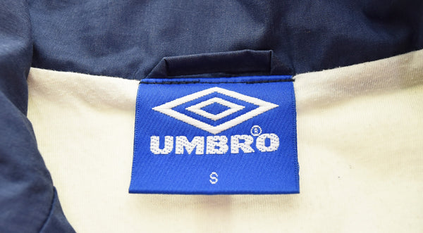 アンブロ UMBRO 90s S.S.LAZIOラツィオ ナイロンジャケット スタジャン ユニフォーム ジャケット ブルー Sサイズ 103MT-3071