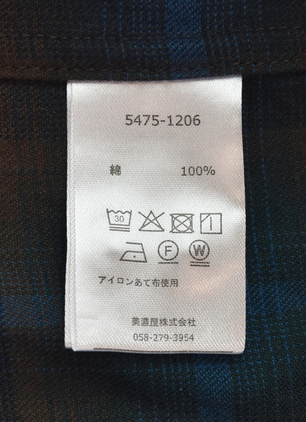 ペンドルトン PENDLETON オンブレチェック オープンカラーシャツ BEAMS 別注  長袖シャツ マルチカラー LLサイズ 103MT-3088