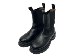 アンスクリア INSCRIRE サイドゴア レザー ブーツ レディース靴 ブーツ サイドゴア ブラック 37 24cm 601sh-64