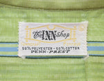 ヴィンテージ Vintage 70s TOWN CRAFT PENNYS 70's コットンポリ 半袖シャツ グリーン Lサイズ 103MT-2913
