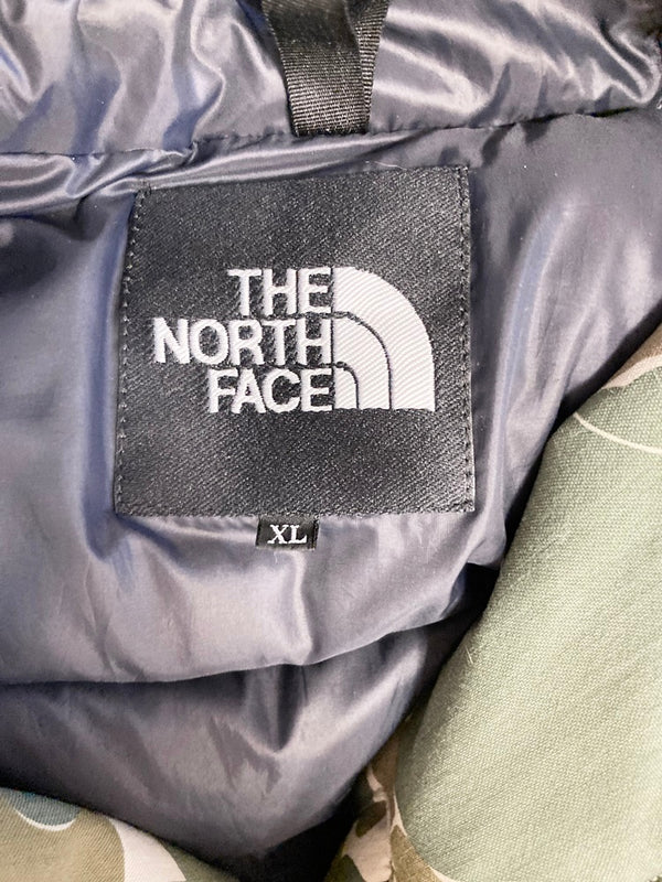 ノースフェイス THE NORTH FACE ELEBUS JACKET エレバスジャケット カモフラ ダウンジャケット ND91311 XL ジャケット グリーン LLサイズ 101MT-2755