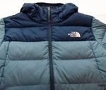 ノースフェイス THE NORTH FACE Alpz Luxe Down Jacket ダウンジャケット 青 NF0A47DY ジャケット ブルー Mサイズ 103MT-1497