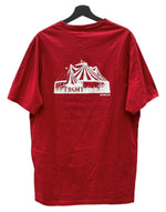 モンクレール MONCLER GENIUS × Fragment フラグメント SS CIRCUS T-Shirt サーカス Tシャツ 藤原ヒロシ プリント 半袖 赤 H209U8C00003 M2353 Tシャツ ロゴ レッド XLサイズ 104MT-2339