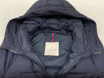 モンクレール MONCLER NESEA GIUBBOTTO ネセア ダウンジャケット ロゴワッペン NAVY 紺 C20934588085 54155 ジャケット ロゴ ネイビー SIZE00 104LT-32