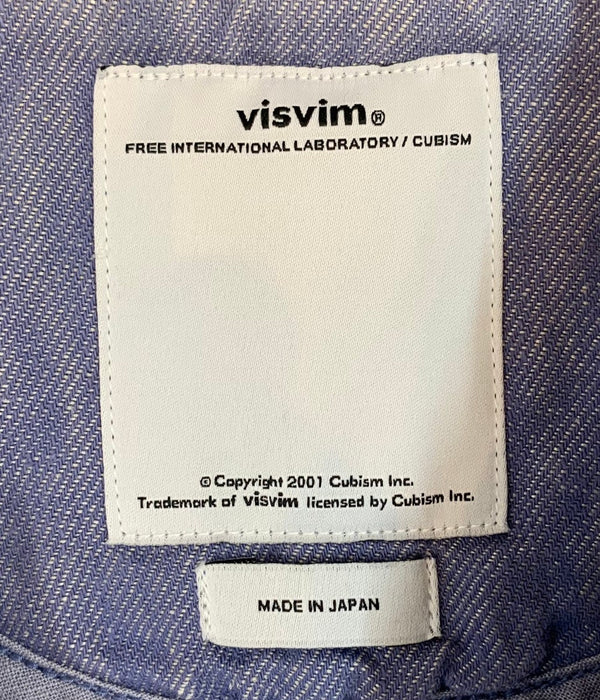 ビズビム VISVIM テーラード ジャケット 麻 114305006004 ジャケット ブルー 1サイズ