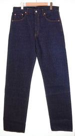 リーバイス Levi's 502 DEAD STOCK デッドストック 日本製 復刻 98年製 90年代 90's 90s 140th 140周年 BIG E 赤耳 TALON タロン ジップ 502-xx デニム ブルー W34L36 103MB-603