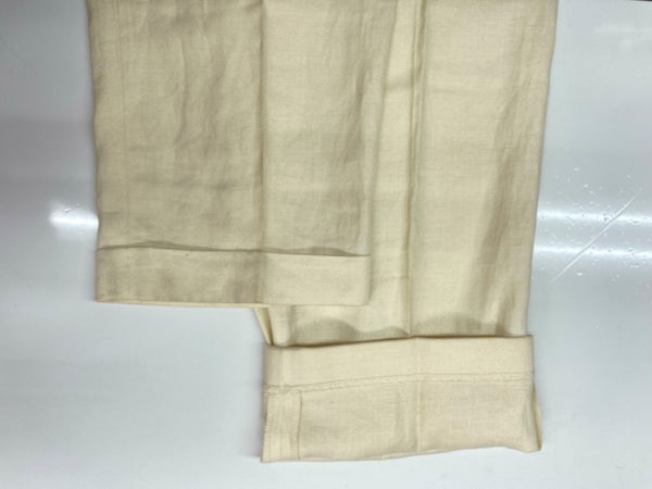 ラルフローレン RalphLauren 90s LINEN 2TUCK SLACKS PANTS リネン タック スラックス パンツ ジップフライ IMPACT21 白 無地 スラックス ホワイト サイズ 9 104MB-355