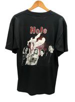 バンドTシャツ BAND-T 90s 90's HOLE  ホール パーキングロット Parking Lot Tシャツ プリント ブラック フリーサイズ 101MT-2474