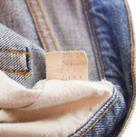 リーバイス Levi's 70's 501 66 Single 66前期 75年製 ボタン裏 6 VINTAGE ヴィンテージ スモールe リペア 均等V デニム ブルー W34L33 103MB-575