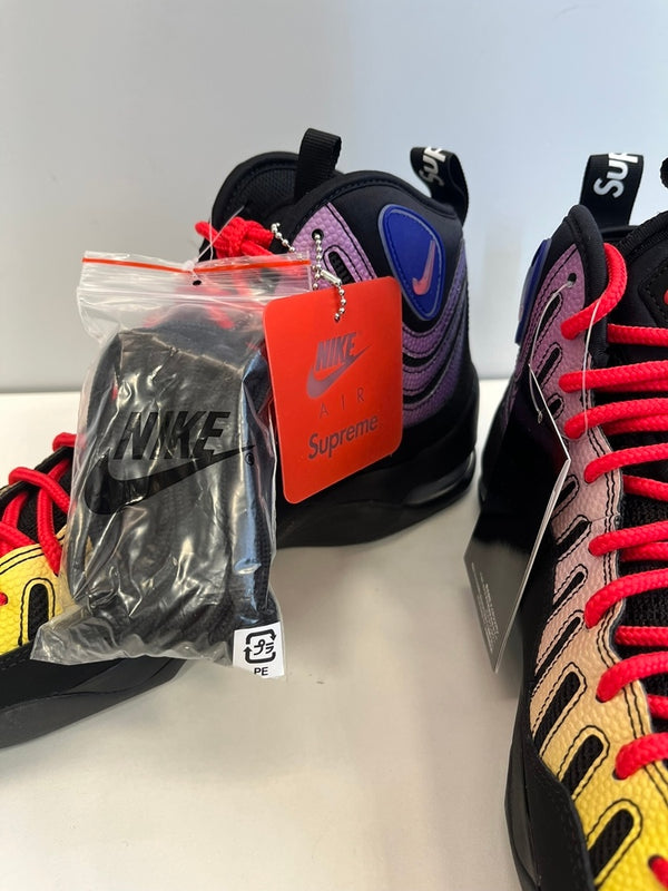 ナイキ NIKE ×SUPREME Air Bakin Black/Multi エアベイキン ブラック/マルチ バスケットシューズ DX3292-001 メンズ靴 スニーカー マルチカラー 26.5cm 101sh-2277