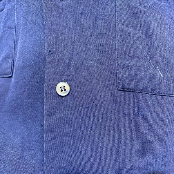 【曜日割引対象外】 ヴィンテージ vintage 40's~ 長袖シャツ ブルー 201MT-3530 VB