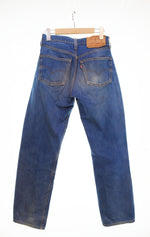 リーバイス LEVI'S 90s 501 バレンシア製 赤耳 ビッグE 90's デニム ブルー 30/36 103MB-513