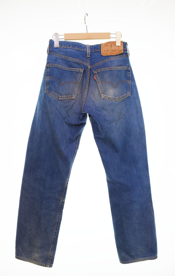 リーバイス LEVI'S 90s 501 バレンシア製 赤耳 ビッグE 90's デニム ブルー 30/36 103MB-513