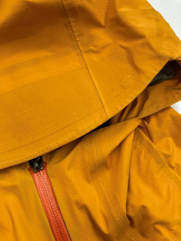パタゴニア Patagonia 20SS RAINSHADOW JACKET レインシャドー ジャケット ジップアップ フーディ アウトドア アウター 黄 85115SP20  ジャケット ロゴ イエロー XLサイズ 104MT-2160