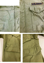 ミリタリー military 70's 70年代 US ARMY 米軍実物  M-65 フィールドジャケット 2nd セカンド アルミジップ VINTAGE ヴィンテージ MEDIUM-LONG ジャケット カーキ 101MT-5040