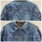 【曜日割引対象外】 ヴィンテージ vintage 50's 60's MONTGOMERY WARD 101 DENIM JACKET ブランケット付き フルジップ ジャケット ブルー 201MT-3680 VB