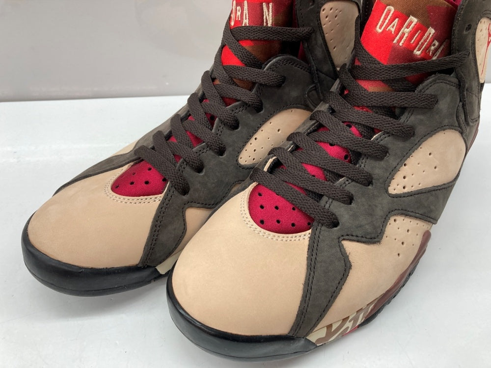 ナイキ NIKE 19年製 × Patta パタ AIR JORDAN 7 RETRO エア ジョーダン