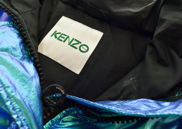 ケンゾー KENZO ホリデー カプセル フード付きジャケット F962BL074583 ジャケット ブルー SSサイズ 103LT-64